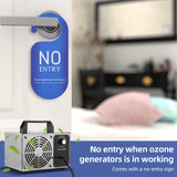 Generator 40,000mg/h Stainless Steel - Odor Removal Ionizer Air Purifier Ozone for Home, Car & Pet