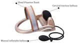 Manual cervical tractor convenient household care pillow neck relaxation massage hine