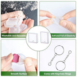 Jewelry, 20 Pcs Silicone Resin Earring Casting Molds With Keychain Rings For DIY Jewelry Making