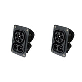 2X CCS Type EV Female Combo 2 Socket 1000V 62196-3 Electric Car Fast Charging DC150A 850V DC