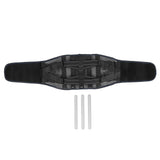Lumbar Support Belt Relief Pain Adjustable Sturdy Steel Stabilizer Black Back Support Straps for Women for Men for Daily Use