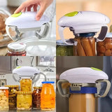 Electric Automatic Beer Handheld Safety Can Opener, Restaurant Kitchen Bar Bottle Opener Tool