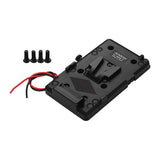 Andoer Back Pack Plate Adapter with D-tap Output Sony V-Mount V-Lock Battery External for DSLR Camera Camcorder Video Light