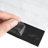 Paper Envelopes 100pcs Black White Poly Mailer Plastic Shipping Bags Waterproof Maig Self Seal Post Bag Thicken Courier Bages