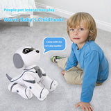 Direct biomimetic children's remote control intelligent toy machine touch sensing dance accompanies electronic dog pets