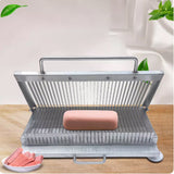 30 type multifunctional pressure thickening stainless steel double blade manual s slicer vegetable meat food slicing