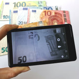 Infrared camera, multi country currency verification machine, mini small bill discriminator, touch screen V300