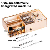 5.5/6.5/8mm Infrared Electric Cigarette Rolg hine Dual Tobacco Filg Bin Roller Injector Make DIY Smoking Accessories