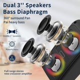 2022 Factory Direct Supply - Subwoofer Big DJ Powered Blue Tooth Party Speaker With Led Lighting
