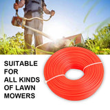 3Mm X70M High Quality Nylon Mowing Line Brush Grass Mowing Rope Tool Accessories Spare Parts Lawn Mower Line