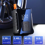 Portable Pump 80W Car Tire Iator Air Compressor for Motorcycle Boat AUTO Tyre Balls Digital Display Iation Accessories