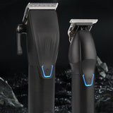 Clippers for Men,Professional Hair Cutting Kit,Cordless Barber Clipper and T-Blade Beard Trimmer Set