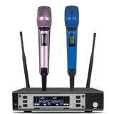 EW135G4 SKM9100 Stage Performance Home KTV High Quality UHF Professional Dual Wireless Microphone System Dynamic Long Distance