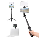 Andoer W140 RGB LED Video Fill Light Portable CRI95+ 2500K-9000K Dimmable 20 Lighting Effects for Vlog Live Streaming