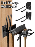 Garden Hanger Garage Storage Heavy Duty Wall Hoo For Rack Brooms Hoses Shovel Gardening Yard Tool