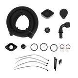 CCV Reroute Engine Ventilation Kit Engine Crankcase Breather Set for FORD SUPER DUTY 6.7 POWERSTROKE DIESEL ABS Metal