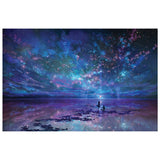 Fantasy Starry Sky Jigsaw Adult Decompression Puzzles 1000 Pieces Wooden High Definition Puzzle Toys