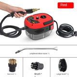 2500W Steam Cleaner - High Temperature Jet Washer for Kitchen Range Hood, Air Conditioner, and Car Cleaning. Home Appliance