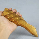 Aromatic-wood comb point massage wooden abdomen head foot massager