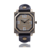 Universal Quartz Pin Buckle Casual Retro Digital Square Women's Watch
