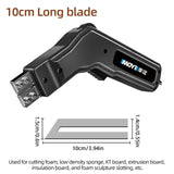 Electric Hot Knife Rope Fabric Cutting Tool Cutter 300W Heat Sealer forSponge Cloth Board Webbing Continuous Working