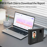 Biometric Time Clock Attendance Employees Access Control hine 1500pcs Fingerprint/1000pcs Password for Factory