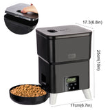 3L Timing Smart Automatic Pet Feeder For Cats Button Intelligent Dry Food Dispenser Dog Bowl