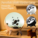 Music Rhythm Sound Sensitive Dancing Magnet Liquid Toy Ferrofluid Visual Display Lamp Desktop Speakers Companion