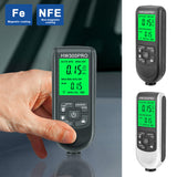 Car Paint Metal Coating Thickness 0-2000UM Fe & NFe Probe Measuring Gauge