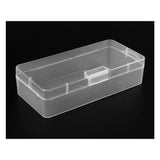 Clear Plastic Jewelry Rectangle Case Box Holder Container 18cm 8.5cm x 4.5cm