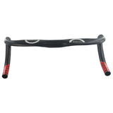 Road Bike Handlebar Reduce Resistance Bent Strengthen Drop Bar 31.8* 420mm Aluminum Handlebars Bicycle Modified Accessories