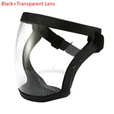 Security Protection Transparent Full Face Shield Safety Glasses Protective Cover Windproof Anti-Fog Eye Protection Face Mask