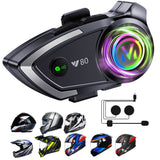 Motorcycle Helmet Handsfree Call Music Earphone Headset Wireless for Riders Moto GPS Headphone Waterproof BT 5.3 Y80