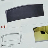 Suitable for Thin-wall Arc Concave Bathtub Bath Spa Backrest Cushion Neck Pillow