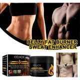 Abdominal Muscle Reduction Weight Loss Celulite Remover Slimming Fat Burn Cream Belly Burning Massage Lift