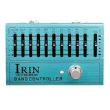 IRIN Electric Sound Simulation Distortion Overload Ten-Segment EQ Equalizer Guitar Single Block Effector