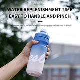 710ML Bottles Outdoor Sport Camping Drink Gradient Cup Holder Portable Mountain Bicycle Water Bottle Cycg Equipment
