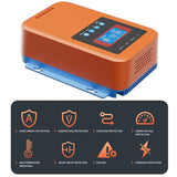 MPPT Solar Controller Battery PV Intelligent Charging Load 60/80/100A Control Voltage DC Output Set Total Power 12V/24V/36V/48V