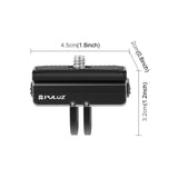 Quick Release Sports Camera Magnetic Adapter Mount Aluminum Alloy for Insta360 Ace/ Ace Pro