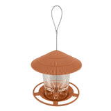 Automatic Foot Tool Outdoor Bird Feeder Hanging Nut Feeding Multiple Hole Dispenser Holder Food Container