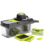 Multifunctional Vegetable Cutter Fruit Slicer Grater Shredders Drain Basket Slicers Potato Peeler Carrot Grater Kitchen Tools
