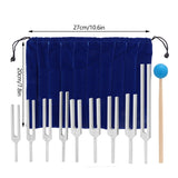 Hammer 174/ 285/ 396/ 417/ 528/ 639/ 741/ 852/ 963HZ Sound Heag Therapy Tool Tuning Fork Set
