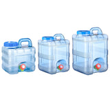 Portable 7.5L Water Container with Spigot - Leakproof For Camping & Picnic