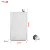 Titanium Mini Hip Flask Flagon Portable Wine Whisky Alcohol Pot Bottle Mug Drinkware Whisky Liquor Bottle