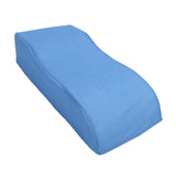 S Shaped After Surgery Orthopedic Blue Leg Pillow for Swelg