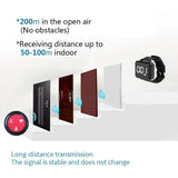 Restaurant Pagers Beeper Wireless Calg System Watch Wrist Clock Receiver Vibration Bell Button For Service Cafe Bar Hookah