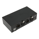 2 Channel 48V Supply, Universal Compact Phantom Power for Condenser Microphone Music Recording Equipment