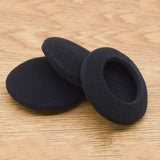 2Pcs 3.5/4.5/5/5.5/6cm Black Foam Protection Thicken Cushions Headphone Ear Sponge Pads Replacement