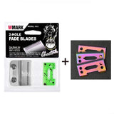 WMARK 2 Hole Replacement Clipper for Professional Barbers and Stylists Many Matches Magic Blades