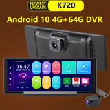 4+64G 10.26 Inch Car Multimedia Player with Camera No Installation Required Support Wireless Carplay Android Auto Gps Navigation